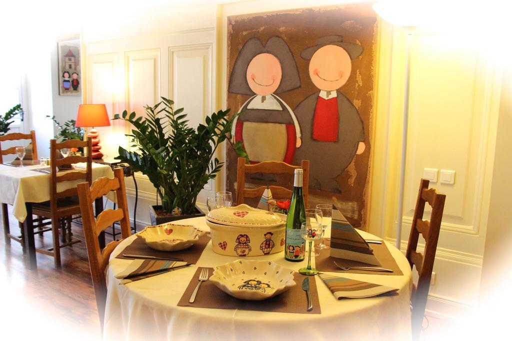Hotel Restaurant La Cigogne Munster  Eksteriør bilde